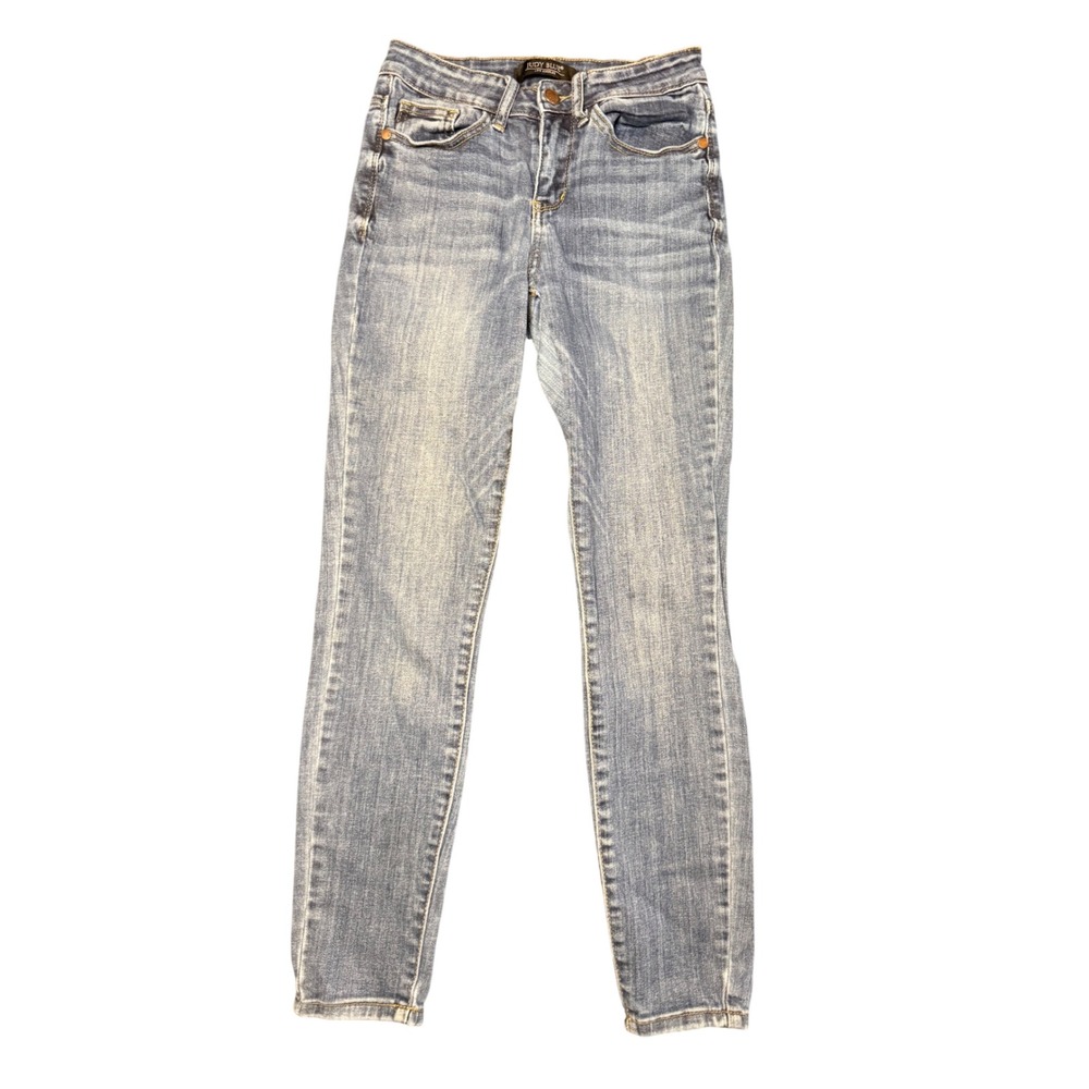 Judy Blue JB82108 MD Skinny Jeans Womens 26 Blue Stretch High Rise Denim